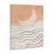 Stupell Industries Crescent Moon over Sea Canvas Wall Art Design by Elizabeth Medley